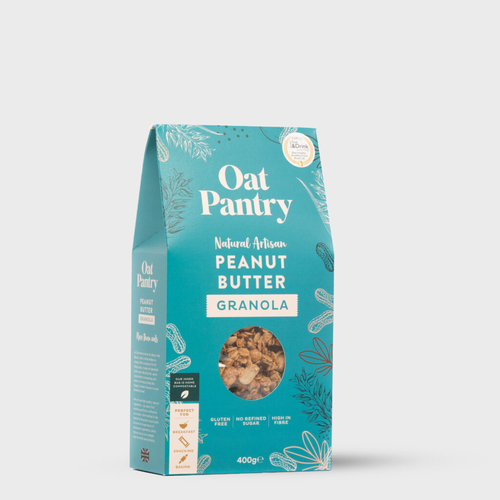 Oat Pantry Peanut Butter Granola 400g Oat Pantry