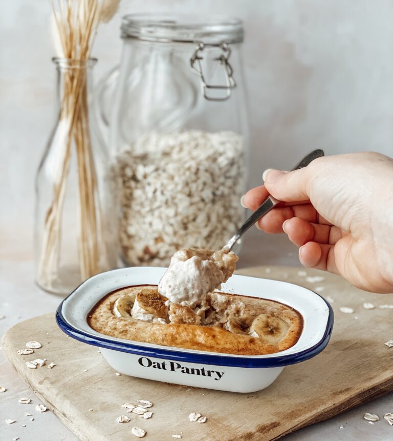 Banana Bread Baked Oats Oat Pantry