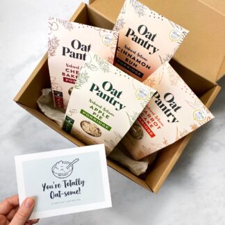 Porridge Gift Box with tissue paper
