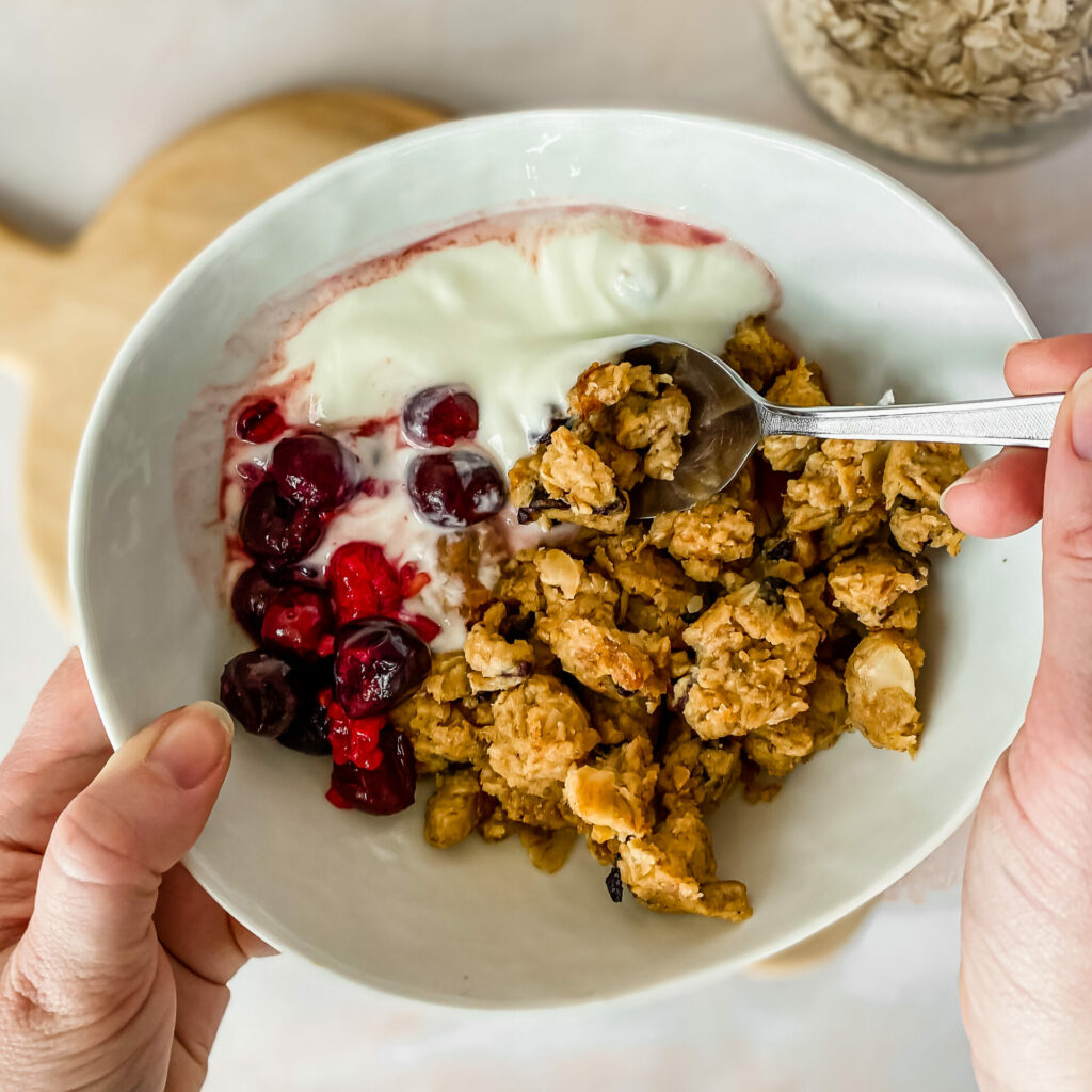 Cherry Bakewell Scrambled Oats Oat Pantry