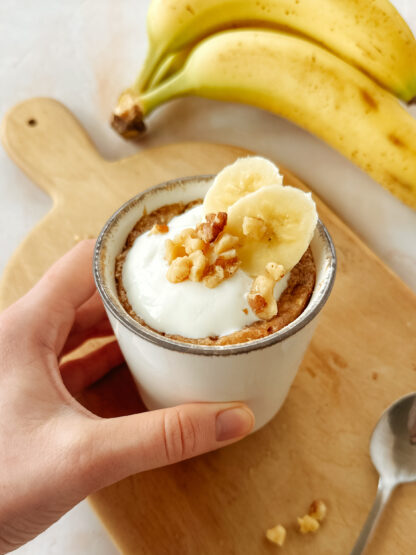 Banana Bread Mug Cake