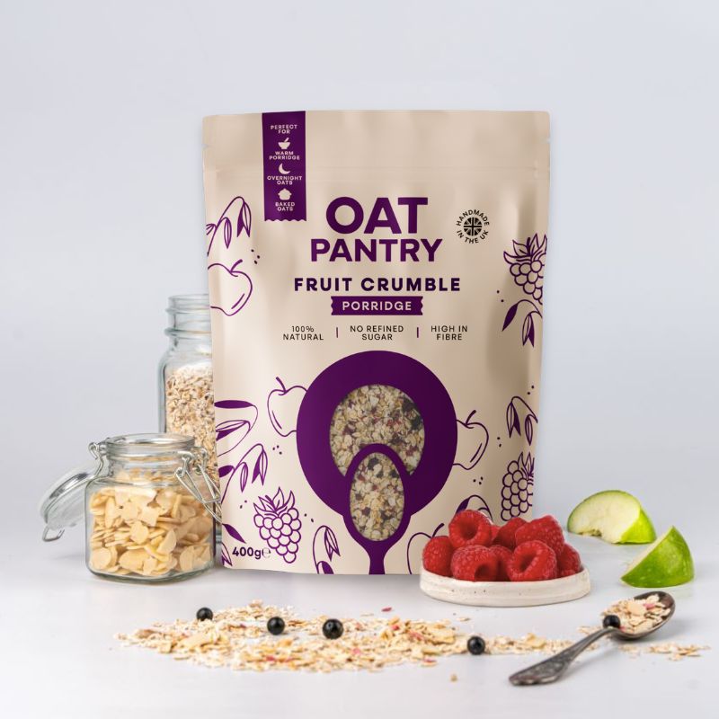 Oat Pantry Fruit Crumble Porridge Main Image