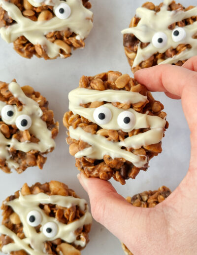 Halloween granola cups