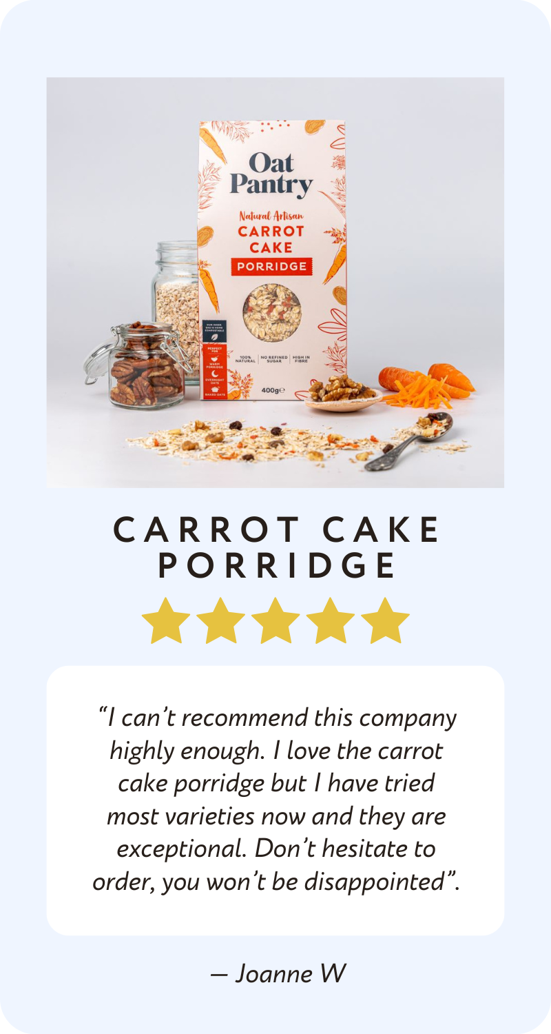 1 Carrot Cake Review