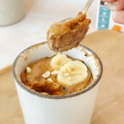 Salted caramel mug cake image 3
