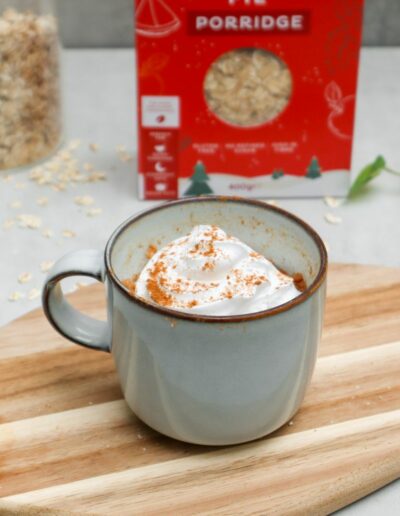 A photo of a Mince Pie Mug Cake