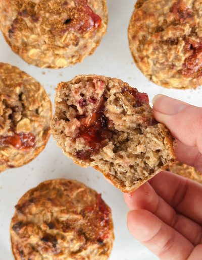 Jammy Doughnut Muffins