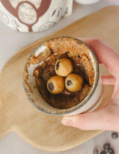 Cookie Dough Mug Cake