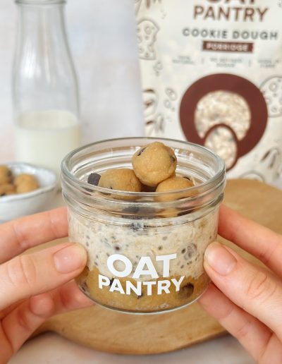 Oat Pantry Cookie Dough Overnight Oats Recipe