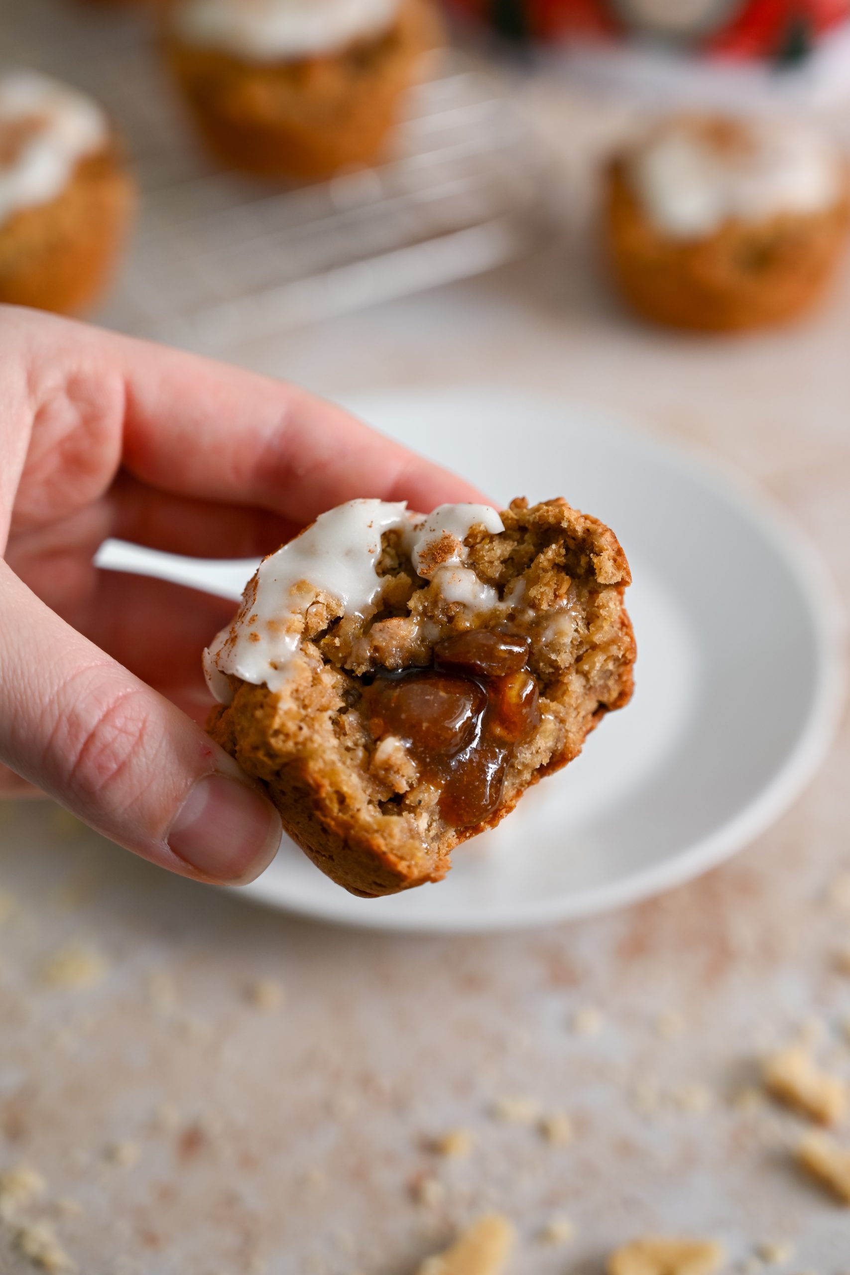Mince Pie Oat Pockets